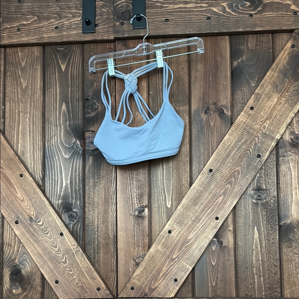 Blue Lululemon Sports Bra